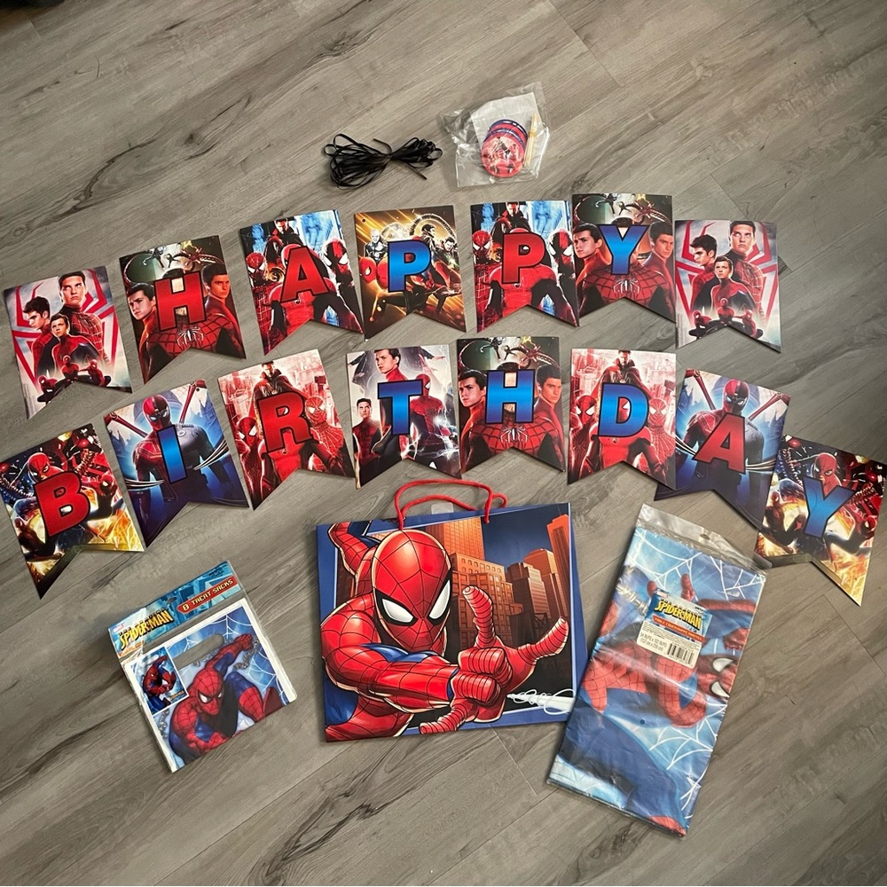 Spider-Man Party Decorations